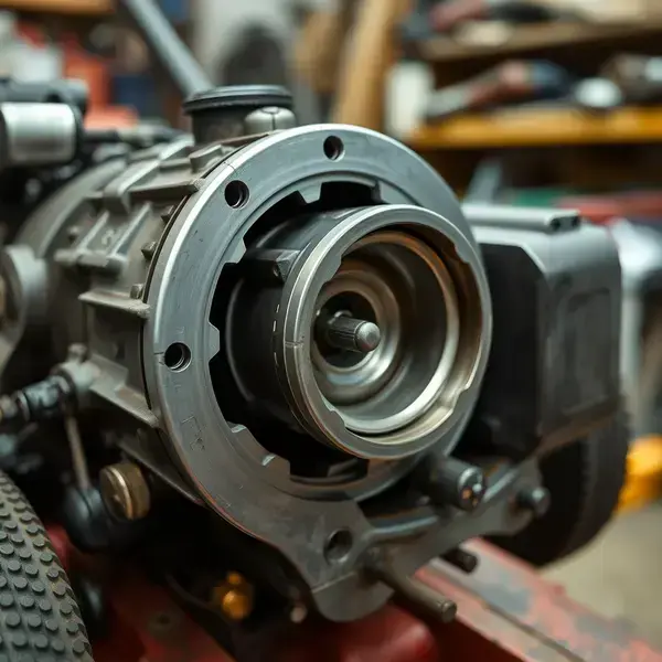 Zero turn mower deck service