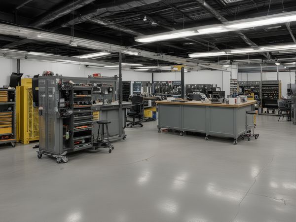 Professional pickup truck for equipment transport service