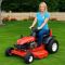 Satisfied customer Sarah Johnson happy with lawn mower repair service